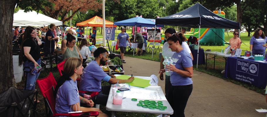 A VARIETY of activities and resources were made available to attendees for the Mental Health Awareness event. (Photo by Calley Lamar)