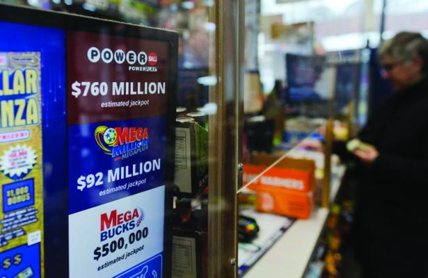 THE POWERBALL jackpot has grown to $760 million for Saturday drawing. (Libby O’Neill/Boston Herald/TNS)