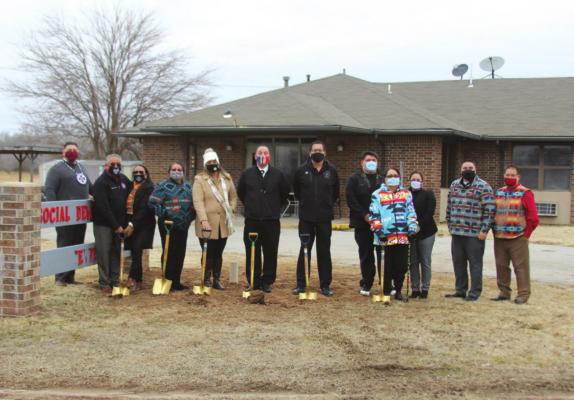 Groundbreaking ceremony held for Ponca Tribe’s Hope and Recovery Center