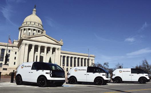 State receives first made-in-Oklahoma electric vehicles from Canoo