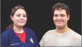 EMMALEE SHIELDS and Ryan Nemec are the Pioneer Technology Center (PTC) September Students of the Month.