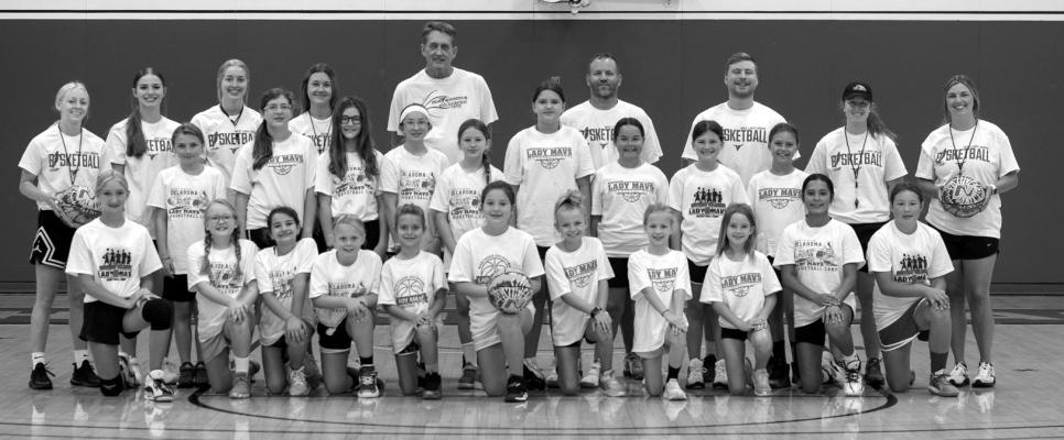 Ponca City area athletes attend NOC girls’ basketball camp