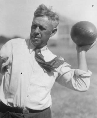 BENNIE OWEN was a legendary Oklahoma Sooner football coach. He is the namesake for Owen Field in Norman.