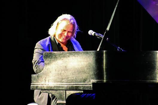 INTERNATIONALLY ACCLAIMED boogie woogie, blues and jazz pianist, Silvan Zingg (pictured), performed a live solo concert at the Poncan Theatre on Saturday, July 22. This is his first concert in Ponca City since the beginning of the pandemic back in 2020. (Photo by Calley Lamar)