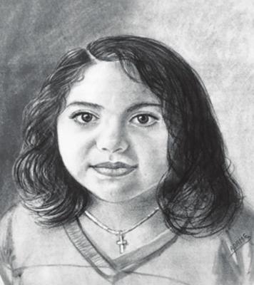 Teresa Frost- 1st Place Amateur Graphics Titled: “Little Girl”