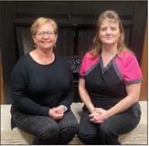 Pictured left to right, Mary Meyers, Chief Business Officer, and Sharyn Cowan, Certified Nursing Assistant. Photo pro-From vided.