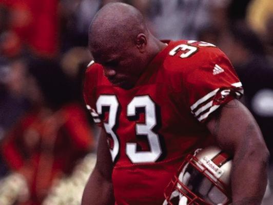 LAWRENCE PHILLIPS had great promise as a running back after a great college career at Nebraska. However, Phillips couldn’t stay out of trouble and eventually died at his own hand in a prison cell.