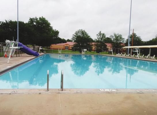 ERIC NEWELL, director of the Parks and Recreation Department, is staying optimistic and hopeful that in accordance with Governor Stitt’s plan to reopen the state that public pools such as Ambucs and Wentz Pools will be able to possibly reopen on June 1. (News Photo by Jessica Windom)