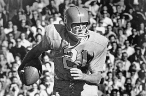 JOHN HADL, who later had an outstanding career in the NFL, played at quarterback for the Kansas Jayhawks. Hadl was a big reason Sid Micek chose to attend the Lawrence school.