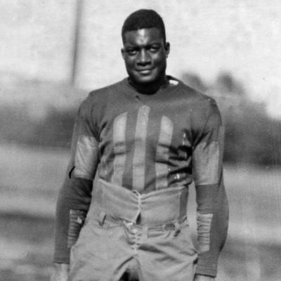 JACK TRICE was the first African-American football player at Iowa State. He died from injuries he received in a game against Minnesota. The current Cyclone stadium bears his name.