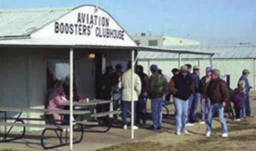 Ponca City Aviation Boosters’ Clubhouse. (Courtesy Photo)