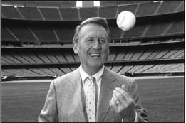 RECOGNIZED AS the greatest play-by-play announcer by most of those who make those kind of judgments, Vin Scully broadcast Dodger baseball games for 67 years. He died at age 94.