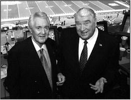 CBS SPORTS teamed Vin Scully with John Madden at one time. Eventually the job of working with Madden went to Pat Summerall. Don Drysdale.