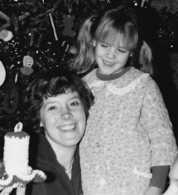 Mom and me on Christmas Day 1982. Photo credit: Bonnie Jean Feldkamp