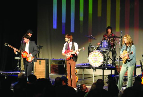The Liverpool Legends performed at the Poncan Theatre on Saturday