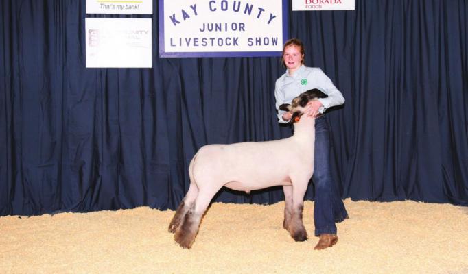 Grand Champion Wether Lamb, Taylor Otto.