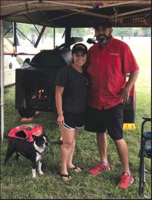 THE GRAND CHAMPION of the KCBS-sanctioned competition at the Cherokee Strip BBQ Cook-off was, Boomerang BBQ, Sarah and Matt Walker. This annual event is hosted by Professionals Today and benefits Hospice of North Central Oklahoma. Additional photos and more results will be printed on Wednesday.