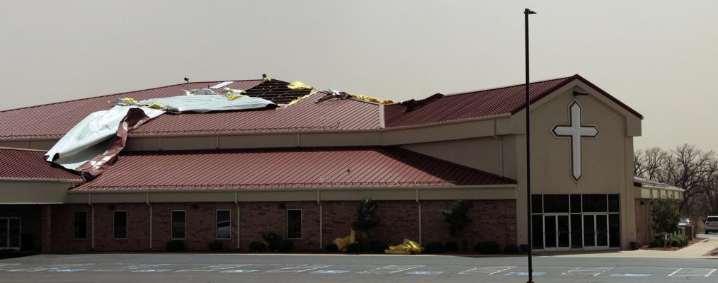 High winds plagued Ponca City on Friday