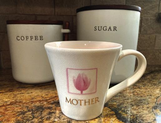 “MY LATE mother’s coffee cup now filled with memories, “ writes Lucy Luginbill. (Lucy Luginbill/Tri-City Herald/