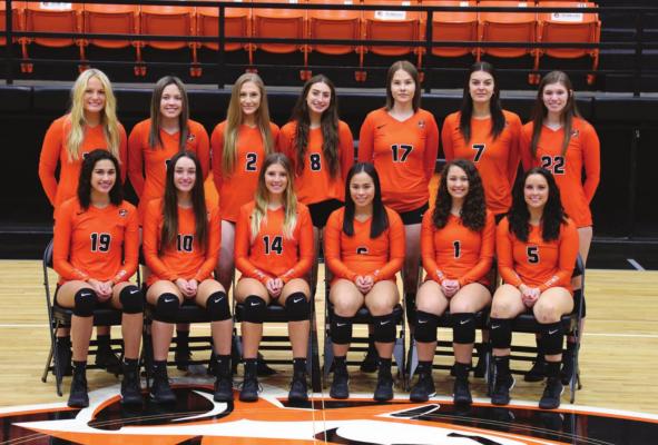 Lady Tiger volleyball team picked second in Jayhawk East