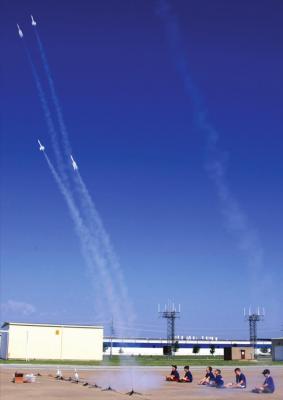 Students of the Flight Academy will participate in many activities, including launching model rockets. Courtesy photo.