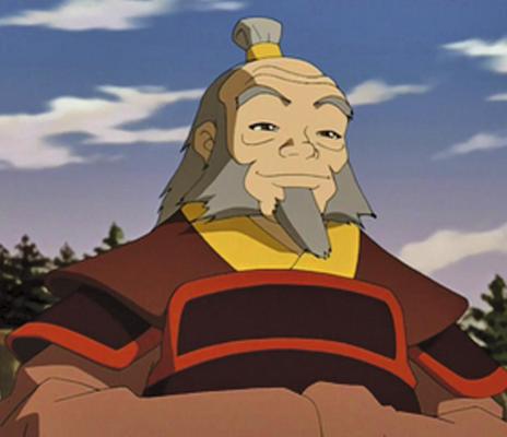 Iroh, played by the late Mako and later by Greg Baldwin, a character from Nickelodeon’s animated series Avatar: The Last Airbender, that ran from 2005 to 2008.