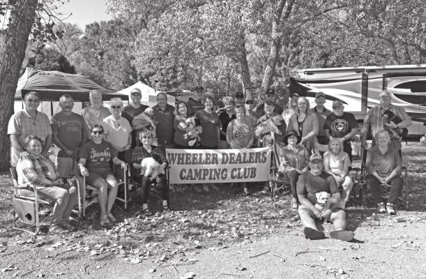 Wheeler Dealers Camping Club chose El Dorado, KS State Park for their October campout. (Photo by Kathy Tippin)