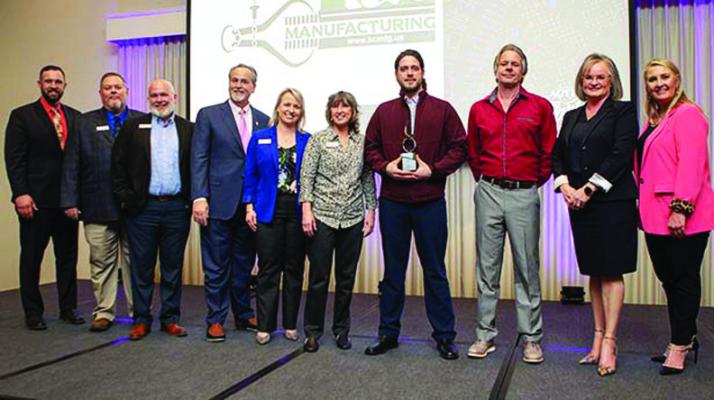 K&C Manufacturing presented top award from CareerTech