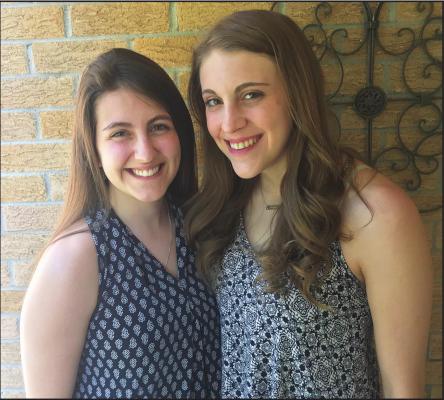 SISTERS Kaylie and Lindsay Hollis have one important thing in common ... both were named valedictorians of their senior classes. They are the daughters of Kirk and Kim Hollis of Ponca City.