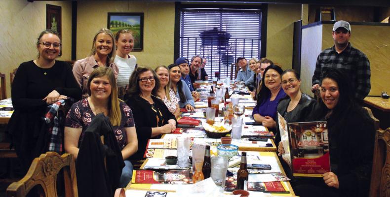 The Greater Ponca City Provisional Rotary held an open house event at El Patio on Tuesday, April 25. The group is currently seeking charter members from all surrounding communities to join the organization. (Photo by Calley Lamar)