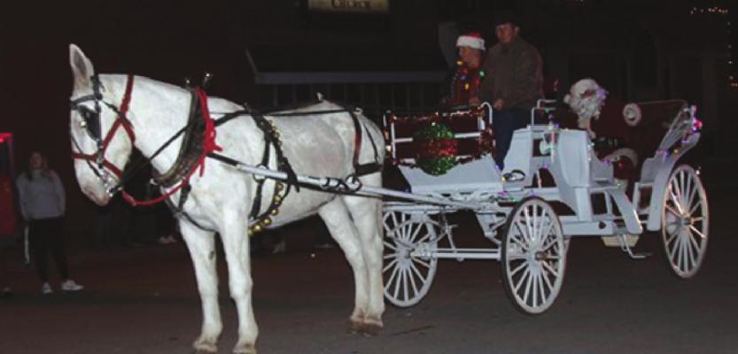The Tonkawa Olde Tyme Christmas Celebration, Tree Lighting and Parade held Thursday, December 2, 2021