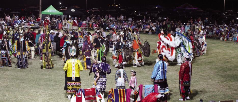 THE 147TH Ponca Tribal Celebration will be held from Thursday, Aug. 24 to Sunday, Aug. 27 in White Eagle. Pictured is the 146th Ponca Tribal Celebration in 2022. (Photo by Calley Lamar)