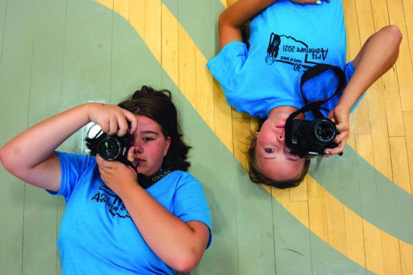 ARTS ADVENTURE Camp will be at NOC Tonkawa July 17-20. Photography is one of the many classes taught at the camp.