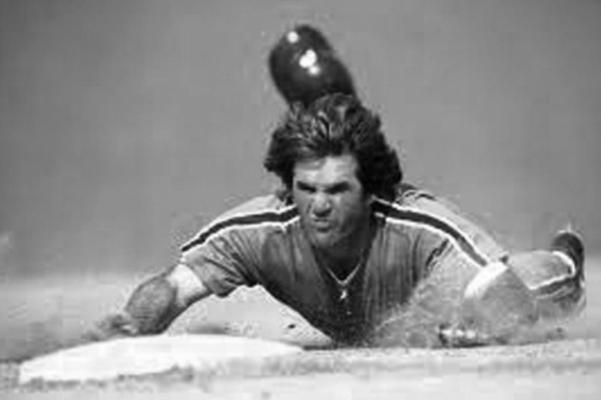 PETE ROSE was yet another member of the starstudded Big Red Machine. Rose has been kept out of the Hall of Fame because of his conviction of illegal gambling practices.