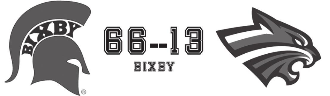 No. 1 Bixby defeats Wildcats 66-13