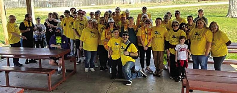 PC Noon Lions participated in the Lions Stride Walk