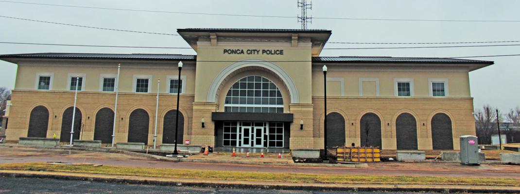 Work is still underway at the Ponca City Public Safety Center