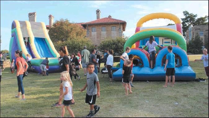 A VARIETY OF children’s activities will be held at Octoberfest held on the grounds of the Marland Mansion on Saturday and Sunday, Oct. 5-6. Shuttle service will run both Saturday and Sunday from the Ponca Plaza on the southwest corner.