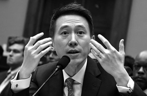 TikTok CEO Shou Zi Chew testifies before the House Energy and Commerce Committee hearing on “TikTok: How Congress Can Safeguard American Data Privacy and Protect Children from Online Harms,” on Capitol Hill, March 23, 2023, in Washington, DC. (Olivier Douliery/AFP via Getty Images/TNS)