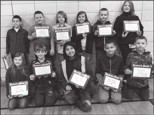 THE FEBRUARY Students of the Month