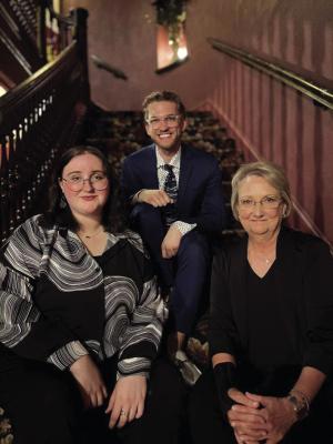 Jaryd Hinch, Cassidy Broome, Suzanne Sumpter-String trio