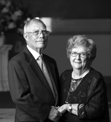 Keith and Iva Gilbert celebrate their 70th wedding anniversary