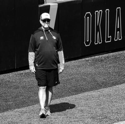 KENNY GAJEWSKI, OSU’s softball coach, has been in Stillwater since 2016. He’s led the Cowgirls to three-straight Women’s College World Series appearances.