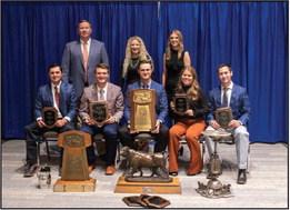 OSU’s livestock judging team has earned the title of high team at six contests during its 2022 series of competition. (Photo provided by the OSU Department of Animal and Food Sciences)