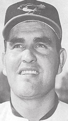 ARNOLD PORTOCARRERO had a significant role in a young baseball fan’s first experience at a Major League Game. A member of the 1955 Kansas City Athletics, he went on to have a good year in Baltimore.