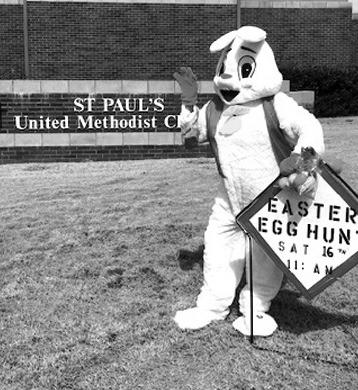 Easter Egg Hunt at St. Paul’s Methodist Church