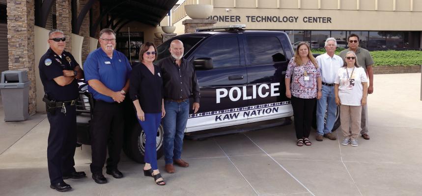 PTC receives donation from the Kaw Nation