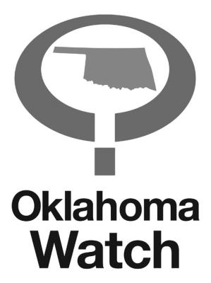 Oklahoma Watch, at oklahomawatch.org, is a nonprofit, nonpartisan news organization that covers publicpolicy issues facing the state.