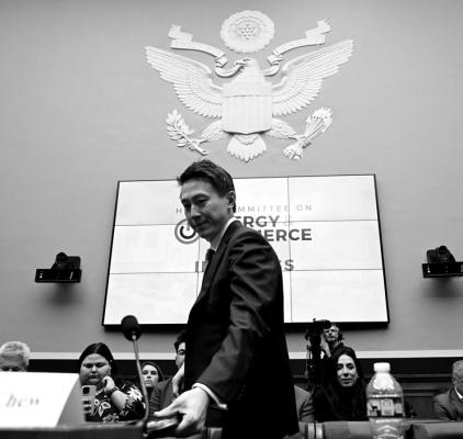 TikTok CEO Shou Zi Chew returns to testifies before the House Energy and Commerce Committee hearing on “TikTok: How Congress Can Safeguard American Data Privacy and Protect Children from Online Harms,” on Capitol Hill, March 23, 2023, in Washington, DC. (Olivier Douliery/AFP via Getty Images/TNS)