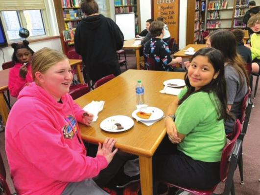 Reading Party held at East Middle School
